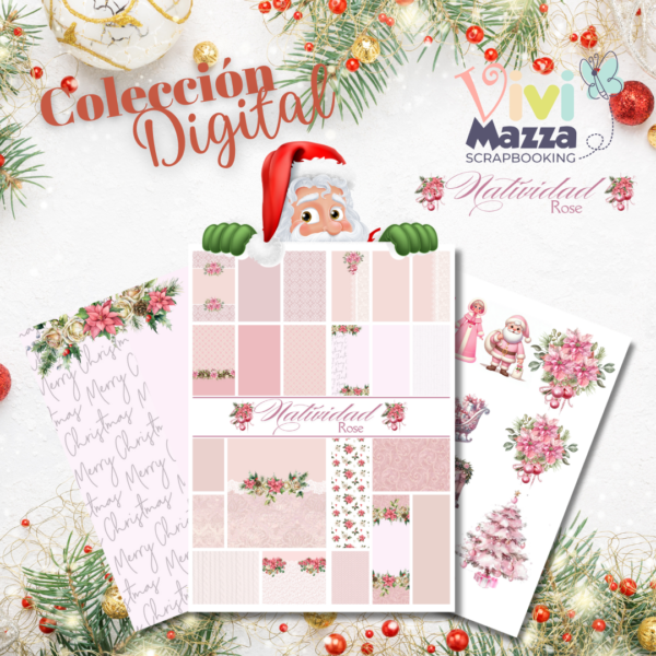 Colección digital "NATIVIDAD ROSE"