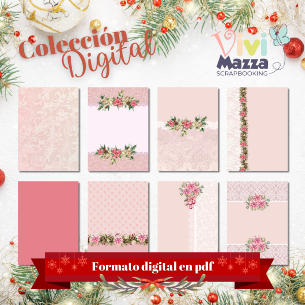 Colección digital "NATIVIDAD ROSE"