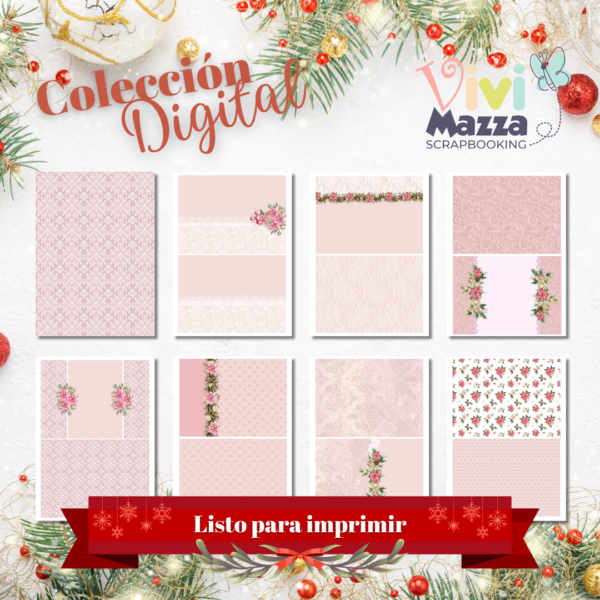 Colección digital "NATIVIDAD ROSE"