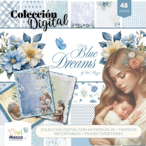 Colección digital "Blue Dreams"