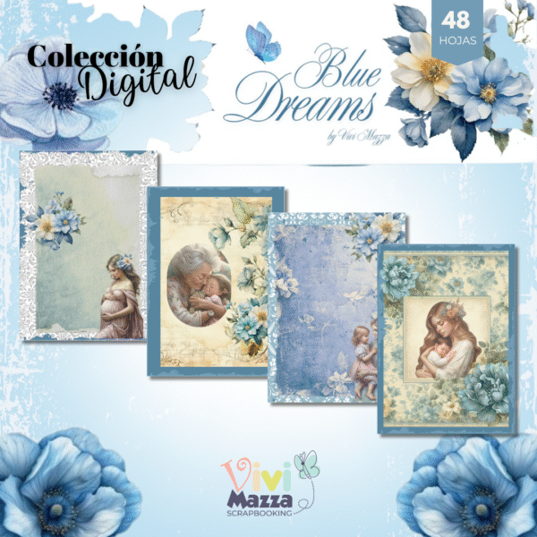 Colección digital "Blue Dreams"