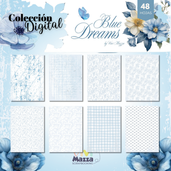 Colección digital "Blue Dreams"