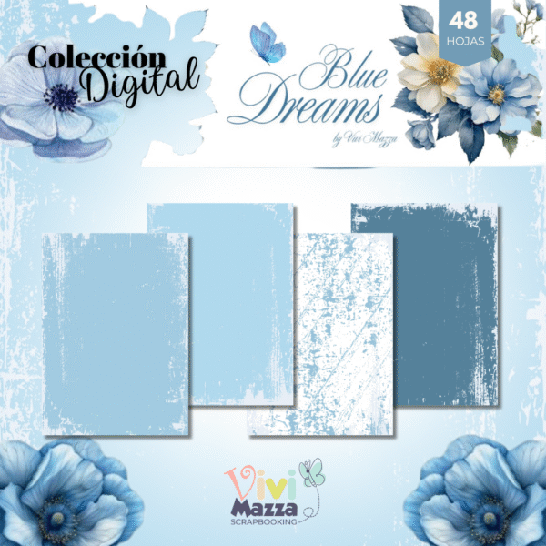 Colección digital "Blue Dreams"