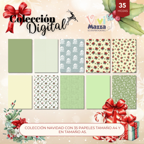 Colección digital "Home for Christmas"