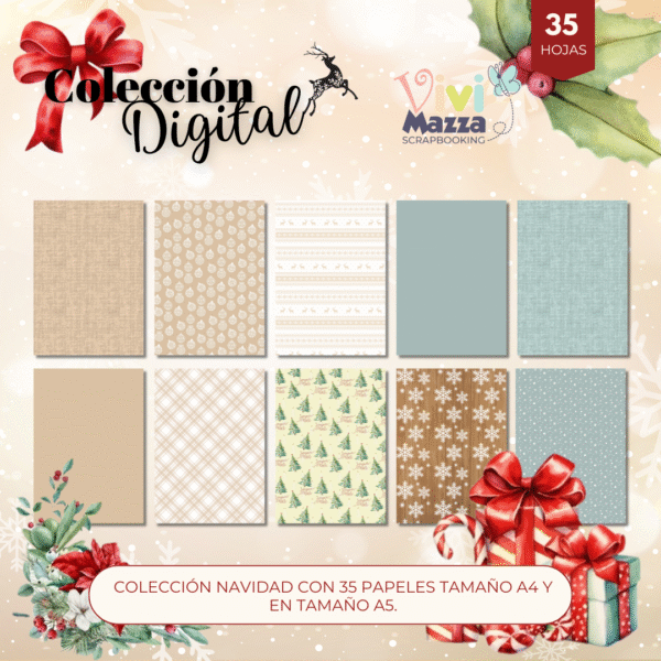 Colección digital "Home for Christmas"