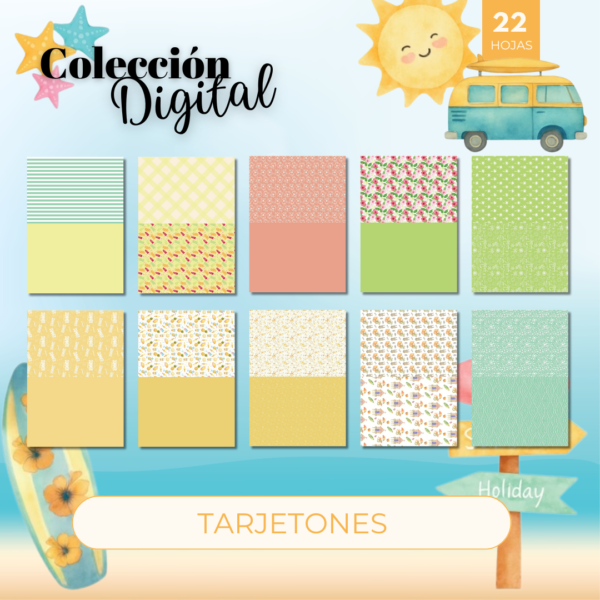 Colección digital "Summer"