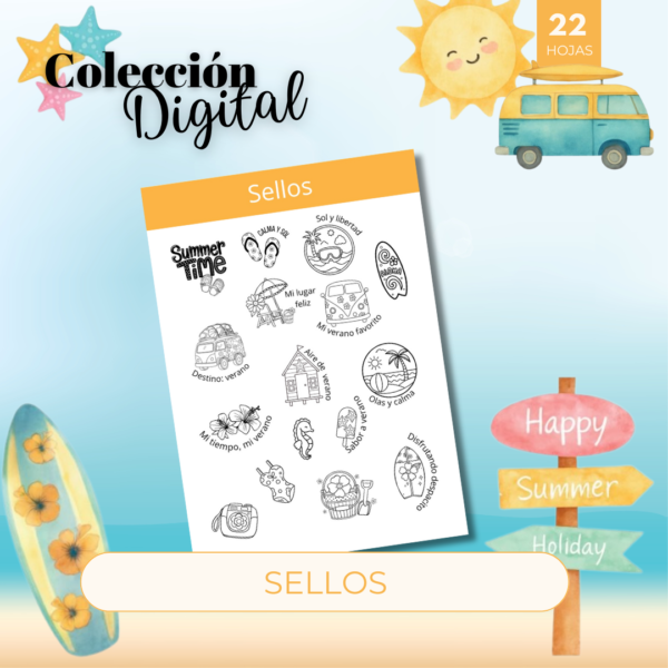 Colección digital "Summer"