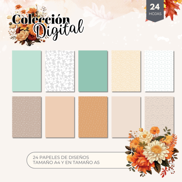 Colección digital "Letters from Autumm"