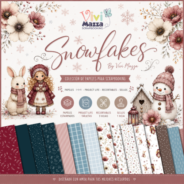 Colección digital "Snowflakes"