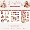 Colección digital "Snowflakes"